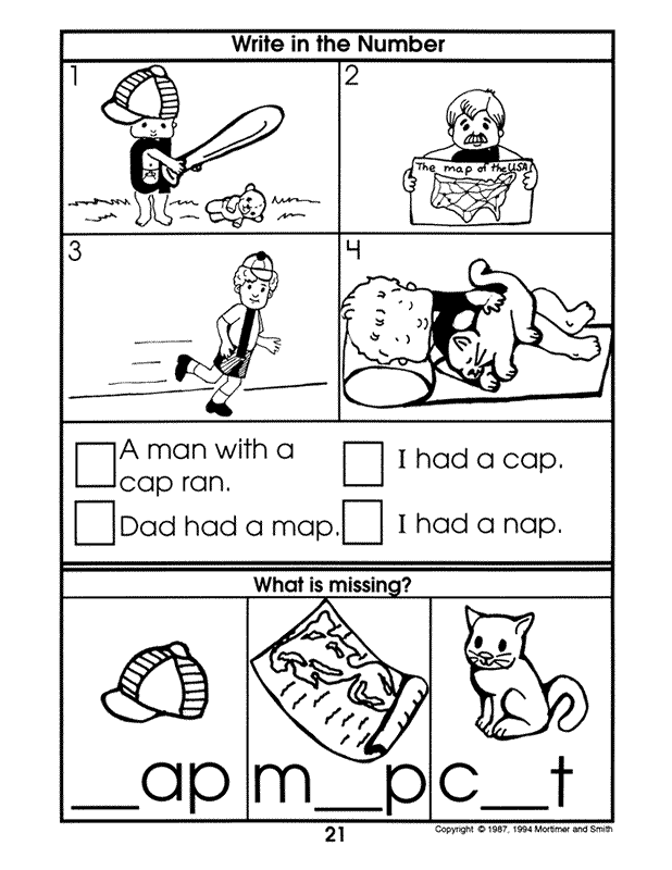 Workbook for Level 1 Alphabet Island