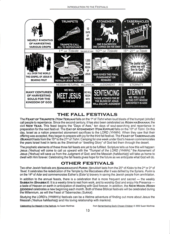 Celebrating Our Messiah in the Festivals