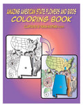 Amazing American State Flowers and Birds Coloring Book [PDF]