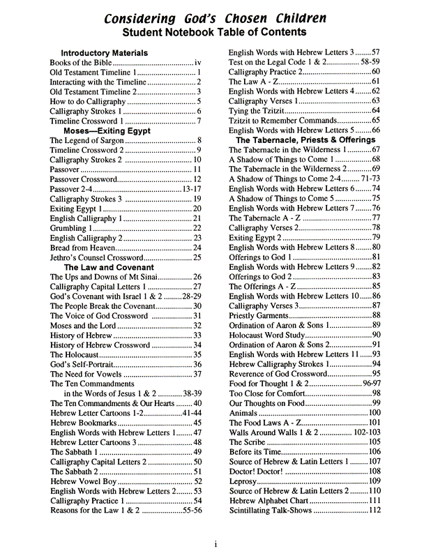 Remembering God's Chosen Children Set