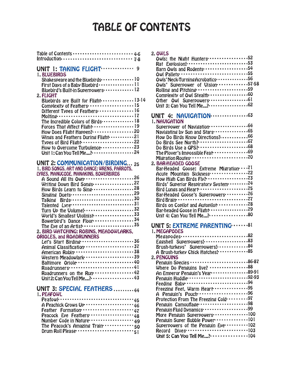 The Puzzling Superpowers of Birds