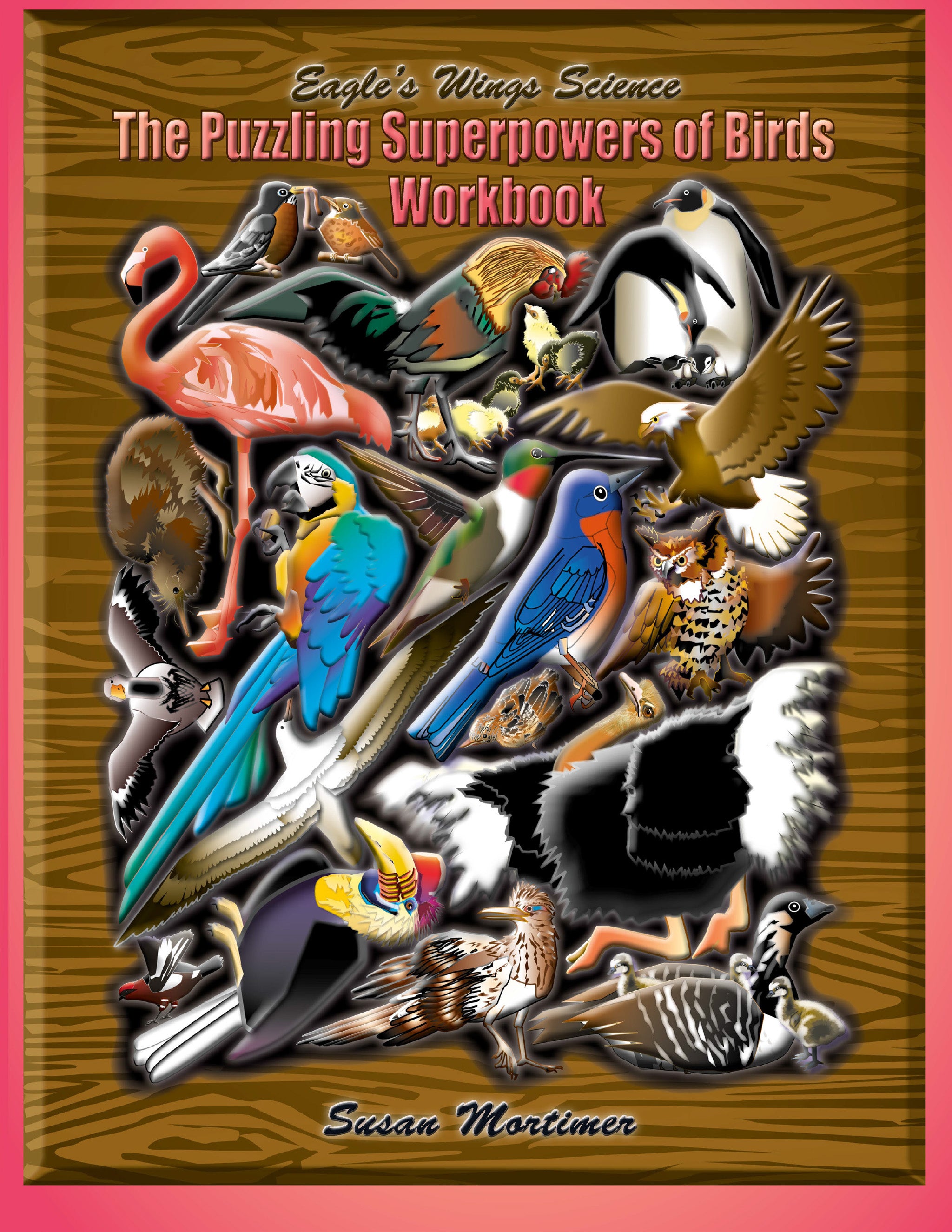 The Puzzling Superpowers of Birds Workbook - Front Cover
